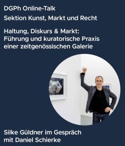 Online Talk für die DGPh mit Silke Güldner und Daniel Schierke Galerie Schierke Seinecke